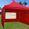 Delta Canopy E Model 10'x10' Red - Pop Up Tent Pop Up Tents