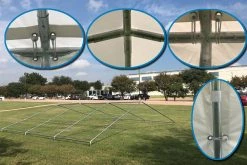 Delta Canopy Budget PE Party Tent 20'x20' With Waterproof Top