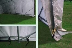 Delta Canopy Carport 20'x12' Grey/White