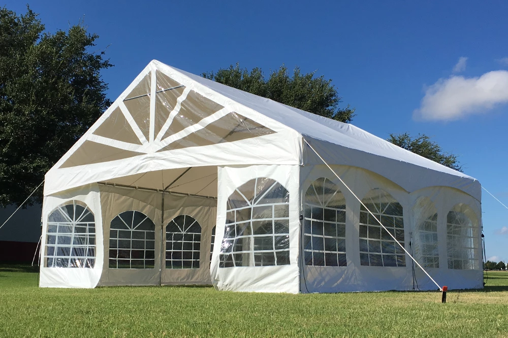 Deltacanopy 20'x20' PVC Marquee Party Tent - Fire Retardant 2 Deltacanopy 20'x20' PVC Marquee Party Tent - Fire Retardant