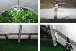 Delta Canopy Carport 20'x12' Grey/White