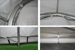 Delta Canopy Carport 20'x22' Grey/White Carports