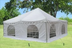 Delta Canopy PVC Pole Tent 20'x20' Party Tents
