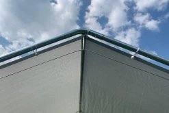 Delta Canopy Carports PE Carport Shelter - 20'x10' Light Grey