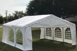 Delta Canopy Party Tents Budget PE Party Tent 20'x16' With Waterproof Top