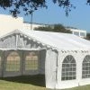 Delta Canopy Party Tents Budget PVC Party Tent 20'x16' - White