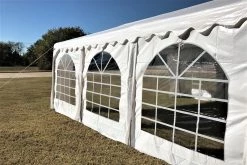 Delta Canopy Party Tents Budget PVC Party Tent 20'x16' - White