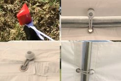 Delta Canopy Party Tents Budget PVC Party Tent 20'x16' - White