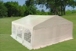Delta Canopy PE Party Tent 20'x20' With Waterproof Top - White