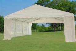 Delta Canopy PE Party Tent 20'x20' With Waterproof Top - White