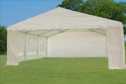 Delta Canopy PE Party Tent 20'x20' With Waterproof Top - White