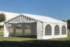 Delta Canopy Budget PE Party Tent 20'x20' With Waterproof Top