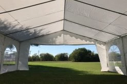 Delta Canopy Budget PE Party Tent 20'x20' With Waterproof Top