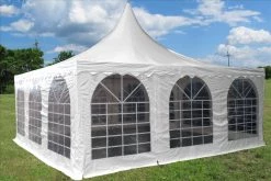 Delta Canopy PVC Pagoda Party Tent 20'x20' - White Party Tents