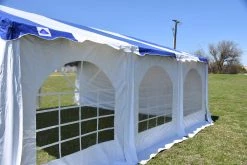 Delta Canopy Party Tents Budget PVC Party Tent 20'x20' - Blue, Green, Red, Sand, Yellow