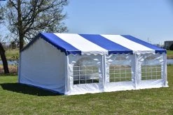 Delta Canopy Party Tents Budget PVC Party Tent 20'x20' - Blue, Green, Red, Sand, Yellow