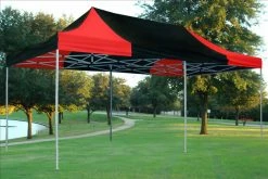 Delta Canopy E Model 10'x20' Black Red - Pop Up Tent 11 Delta Canopy E Model 10'x20' Black Red - Pop Up Tent
