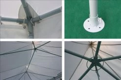 Delta Canopy Poly 23'x16.5' White - Party Tent