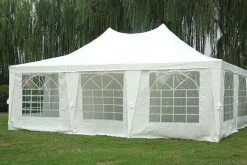 Delta Canopy Poly 23'x16.5' White - Party Tent