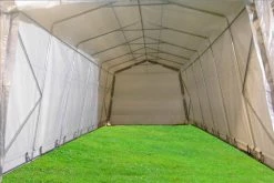 Delta Canopy Carport 24'x13' Grey/White Carports