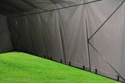 Delta Canopy Carport 24'x13' Grey/White Carports