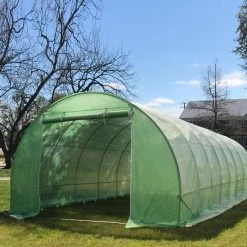 Delta Canopy Greenhouse 26'x10' (B2) - Round Top Walk-in Nursery Greenhouses