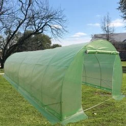 Delta Canopy Greenhouse 26'x10' (B2) - Round Top Walk-in Nursery Greenhouses