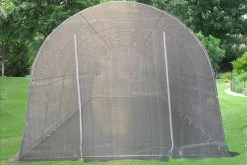 Delta Canopy Greenhouses Greenhouse 26'x12' + Sun Shade Cover - Round Top