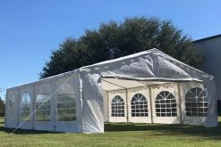 Delta Canopy Party Tents Budget PE Party Tent 26'x16' With Waterproof Top