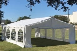 Delta Canopy Party Tents Budget PE Party Tent 26'x16' With Waterproof Top