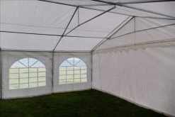 Delta Canopy PE Party Tent 26'x20' With Waterproof Top - White 12 Delta Canopy PE Party Tent 26'x20' With Waterproof Top - White