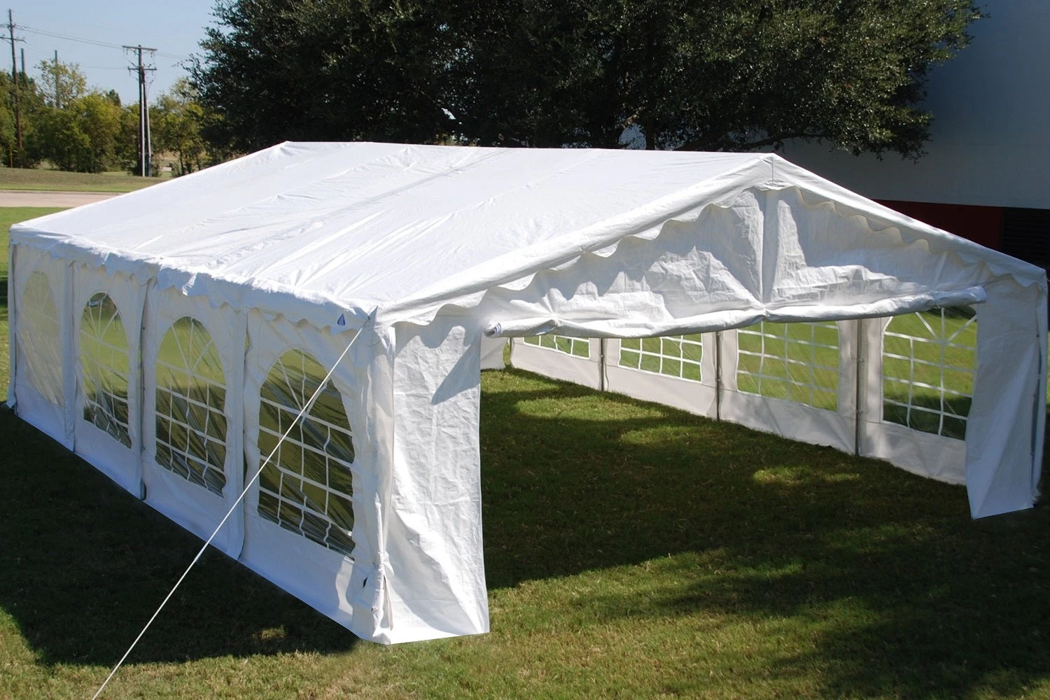 Delta Canopy Party Tents Budget PE Party Tent 26'x20' With Waterproof Top 1 Delta Canopy Party Tents Budget PE Party Tent 26'x20' With Waterproof Top