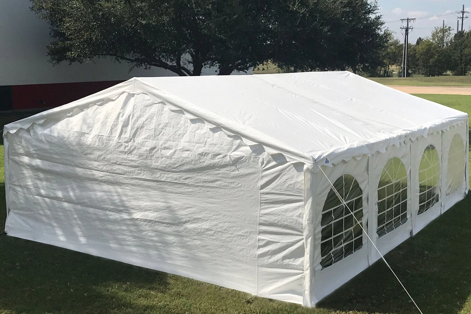 Delta Canopy Party Tents Budget PE Party Tent 26'x20' With Waterproof Top 4 Delta Canopy Party Tents Budget PE Party Tent 26'x20' With Waterproof Top