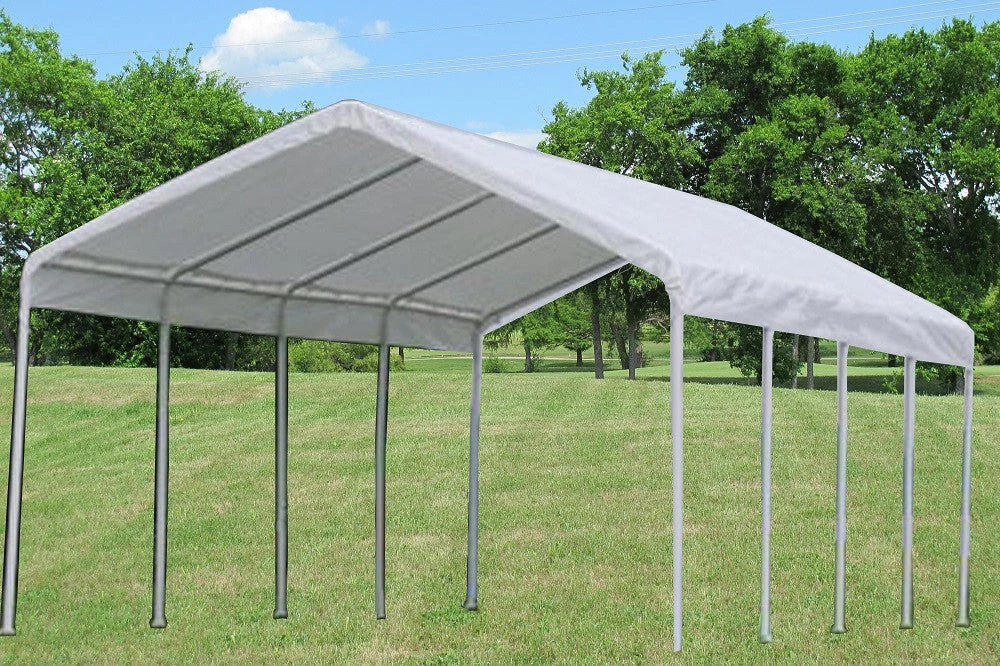 Delta Canopy PE Carport - Two Sizes Available - 18'x20',18'x27' Carports 4 Delta Canopy PE Carport - Two Sizes Available - 18'x20',18'x27' Carports