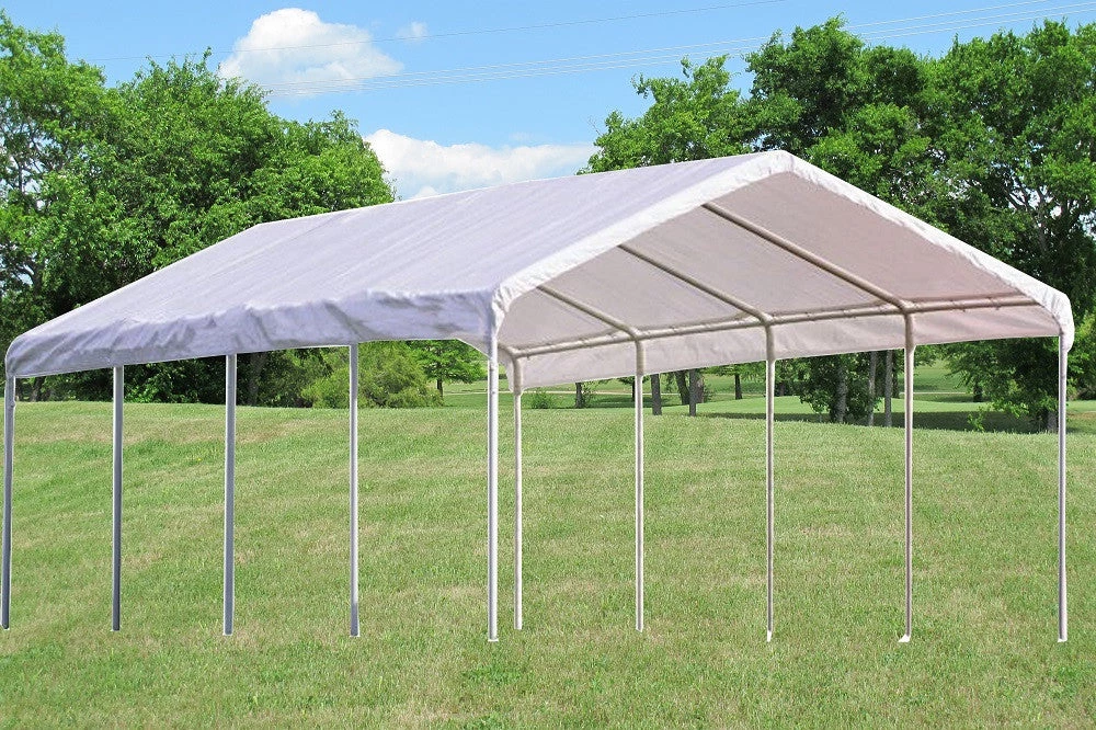 Delta Canopy PE Carport - Two Sizes Available - 18'x20',18'x27' Carports 6 Delta Canopy PE Carport - Two Sizes Available - 18'x20',18'x27' Carports