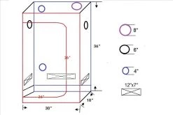 Delta Canopy Grow Tent 30
