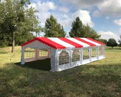 Deltacanopy Party Tents Budget PVC Party Tent 32'x16' - Blue, Green, Red, Sand, Yellow