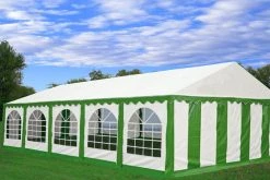 Delta Canopy Party Tents PE Party Tent 32'x16' W Color Blue,Green,Grey,Red
