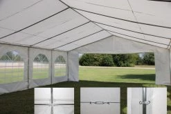 Delta Canopy Budget PE Party Tent 32'x20' With Waterproof Top
