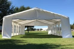 Delta Canopy Budget PE Party Tent 32'x20' With Waterproof Top