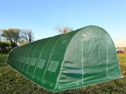 Delta Canopy Greenhouse 40'x13' - Walk-in Nursery With Round Arch Greenhouses