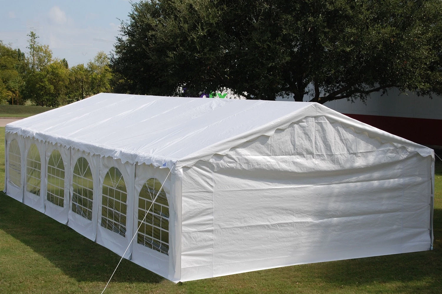 Delta Canopy Budget PE Party Tent 40'x16' With Waterproof Top Party Tents 5 Delta Canopy Budget PE Party Tent 40'x16' With Waterproof Top Party Tents