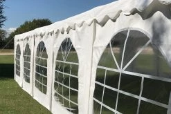 Delta Canopy Budget PE Party Tent 40'x20' With Waterproof Top Party Tents