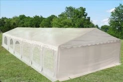 Delta Canopy Party Tents PE Party Tent 40'x20' With Waterproof Top - White