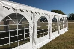 Delta Canopy Budget PVC Party Tent 40'x20' - White