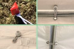 Delta Canopy Budget PVC Party Tent 40'x20' - White