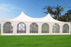 Delta Canopy PVC Pagoda Party Tent 40'x20' - White Party Tents