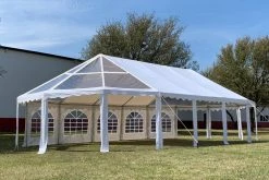 Delta Canopy 40'x21' PVC Marquee Party Tent With Clear Bay Windows