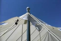 Delta Canopy Polyester Pole Tent 40'x25' - Fire Retardant Party Tent Party Tents