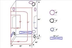 Delta Canopy Greenhouses Grow Tent 48